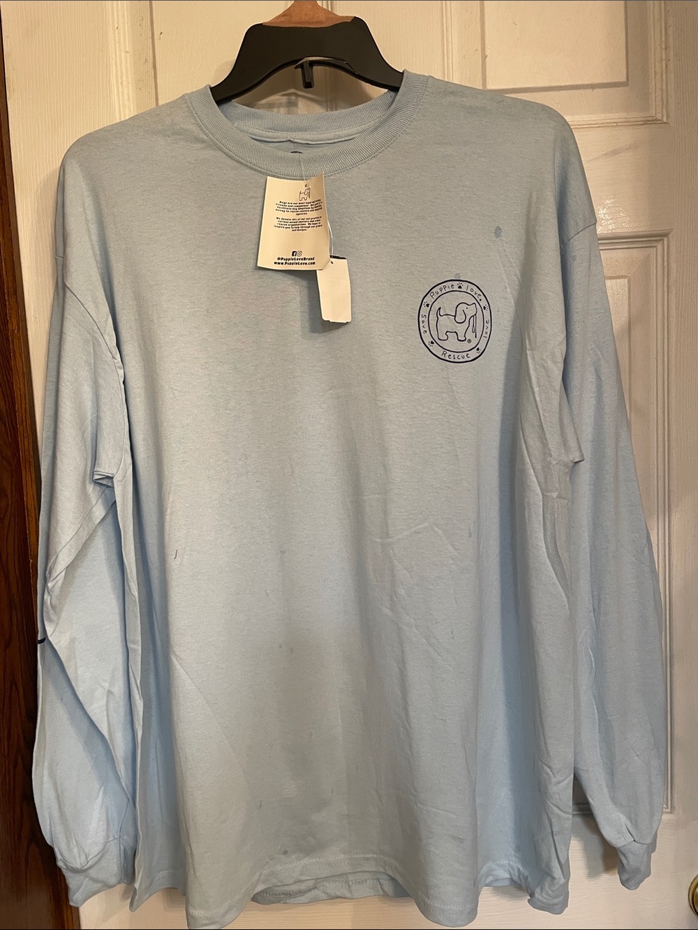 Rescue Club Light Blue Long Sleeve Tee